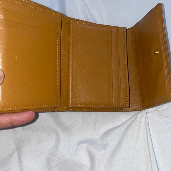 MCM Visetos Short Trifold Wallet - Picture 7 of 14
